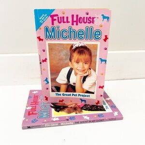 Vintage Full House Michelle The Ghost in My Closet & The Great Pet Project